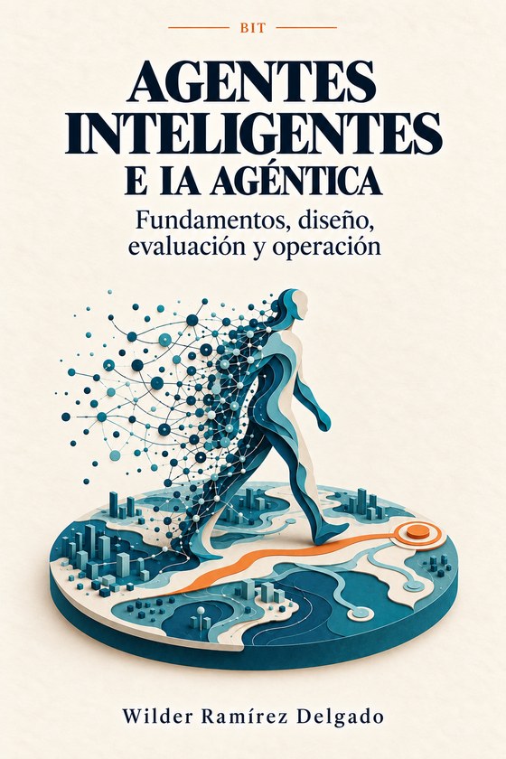 Portada del libro Agentes Inteligentes e IA Agéntica